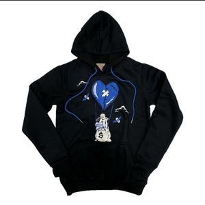Broken heart money air balloon hoodie